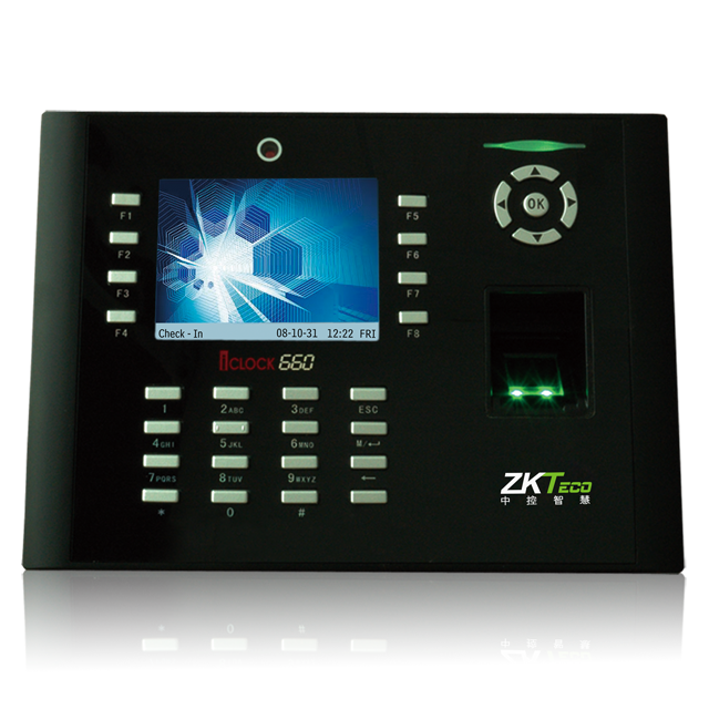 iclock660大容量指紋考勤機